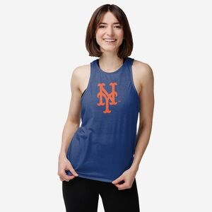 FOCO New York Mets Womens Blue And Orange Tie Breaker Sleeveless
Top Size XL